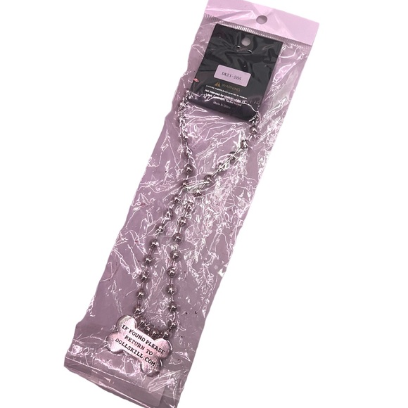 DOLLS KILL | NWT DOG BONE NECKLACE - Picture 4 of 5